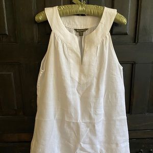 Tommy Bahama 100%linen white dress
